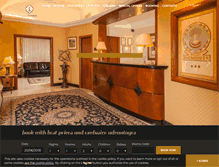 Tablet Screenshot of hotelpiemonte.com