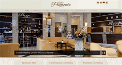 Desktop Screenshot of hotelpiemonte.ro